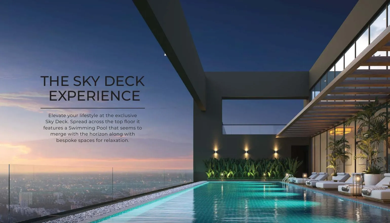 Srijan Palladina rooftop Sky Deck Pool, EM Bypass Kolkata